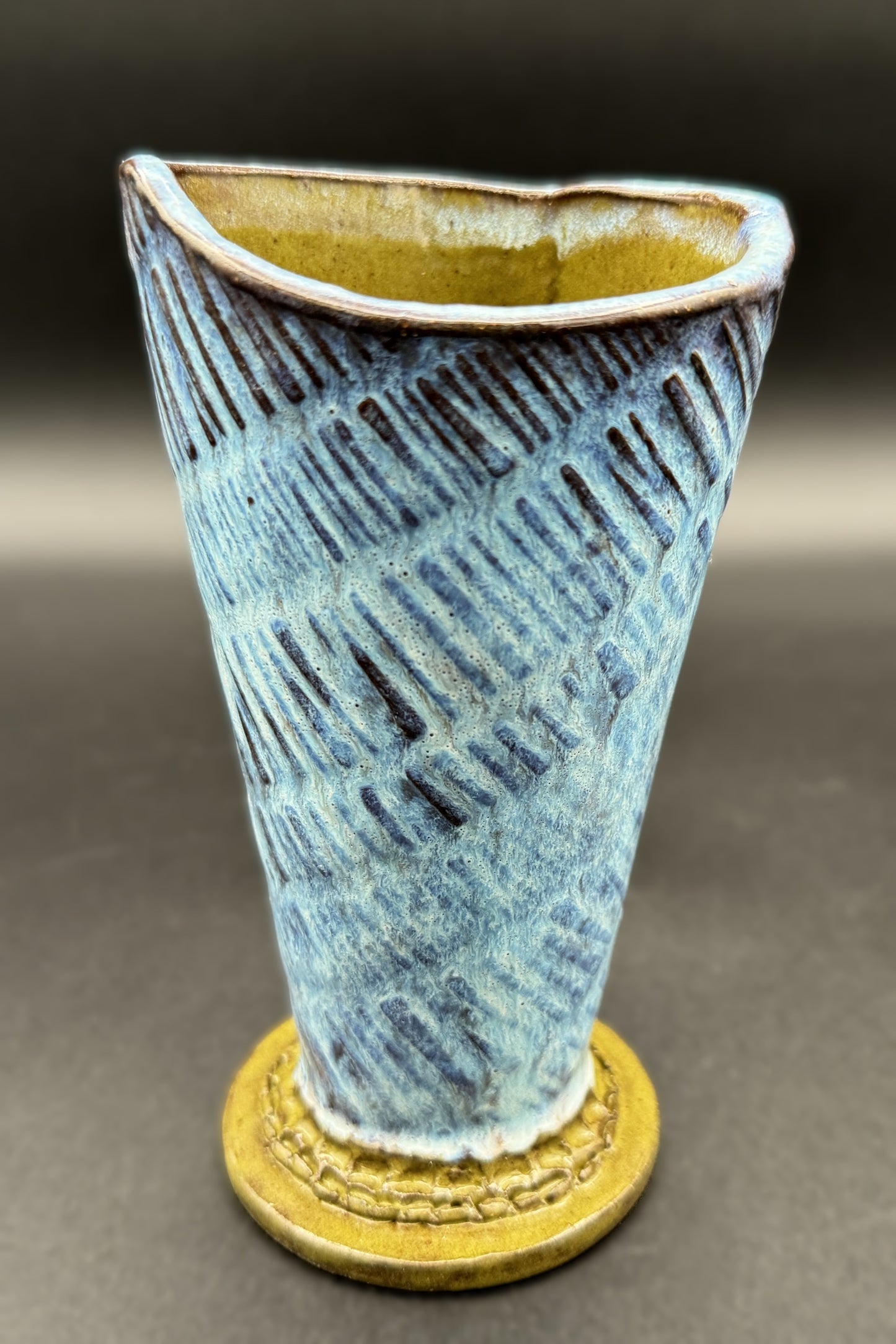 Funky Fun Colored Vase