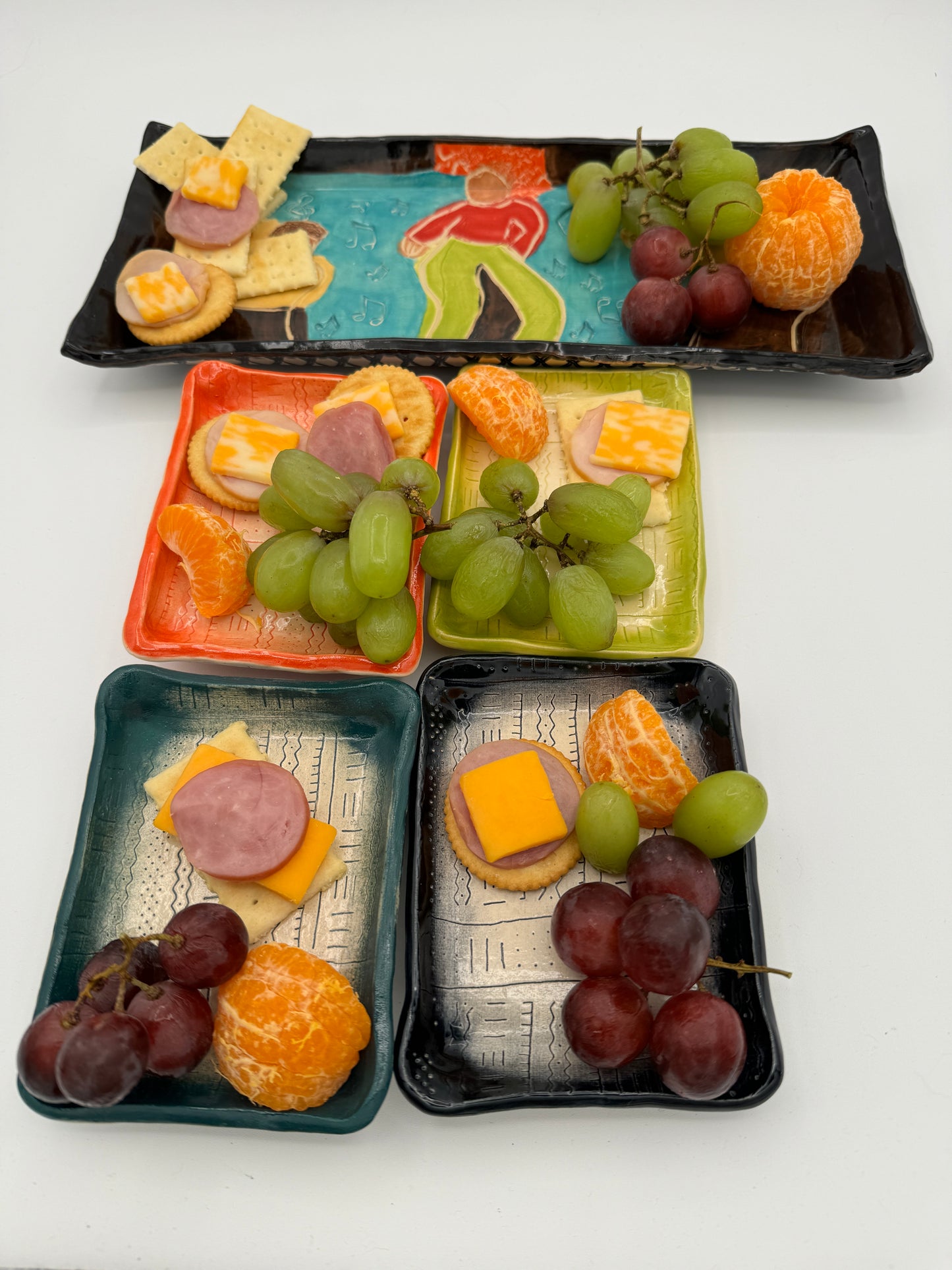 5 Piece Platter Set