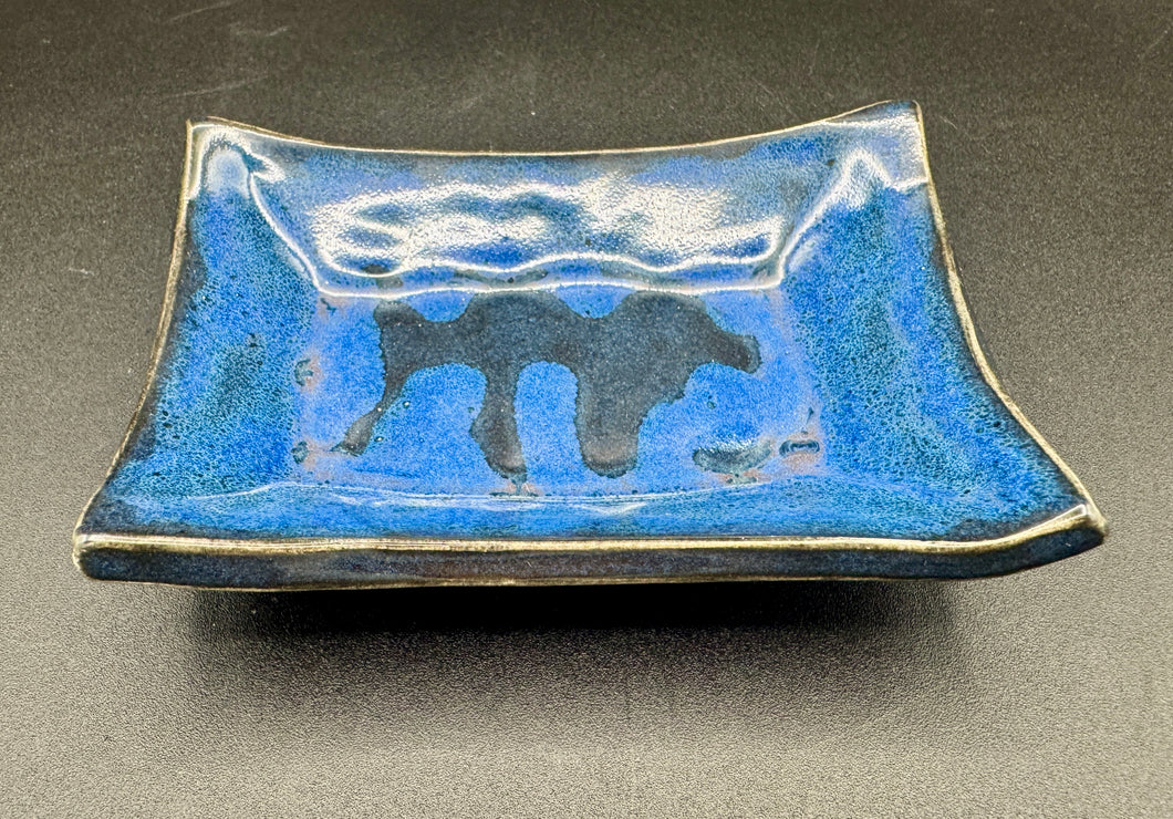 Blue Trinket Dish