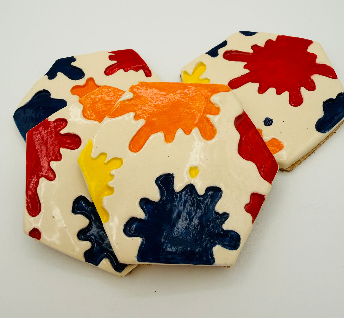 Color Splash Coaster Set