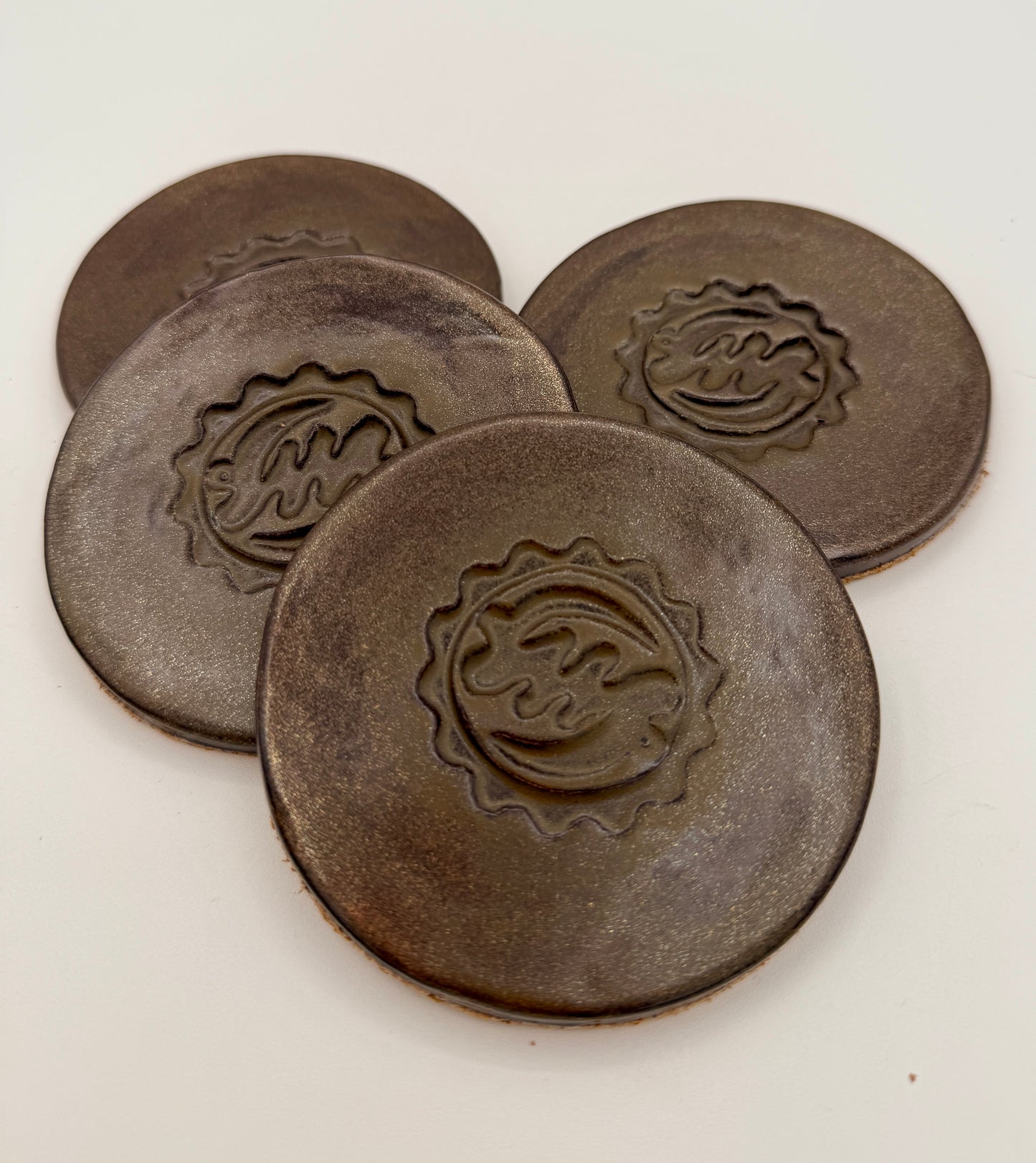Bronze Legacy Coaster Set