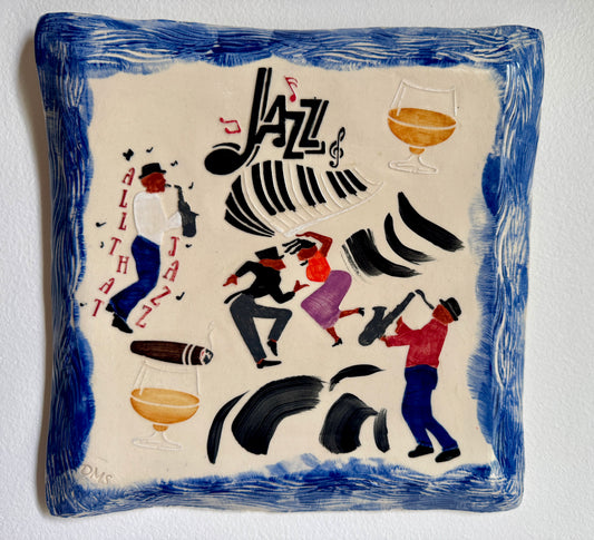 Jazzy Wall Plaque