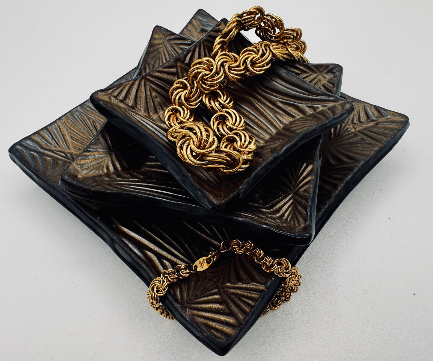 Bronze Geometry Trio
