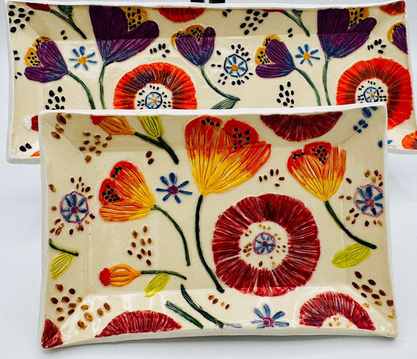 Fire Bloom Diva Platter Set