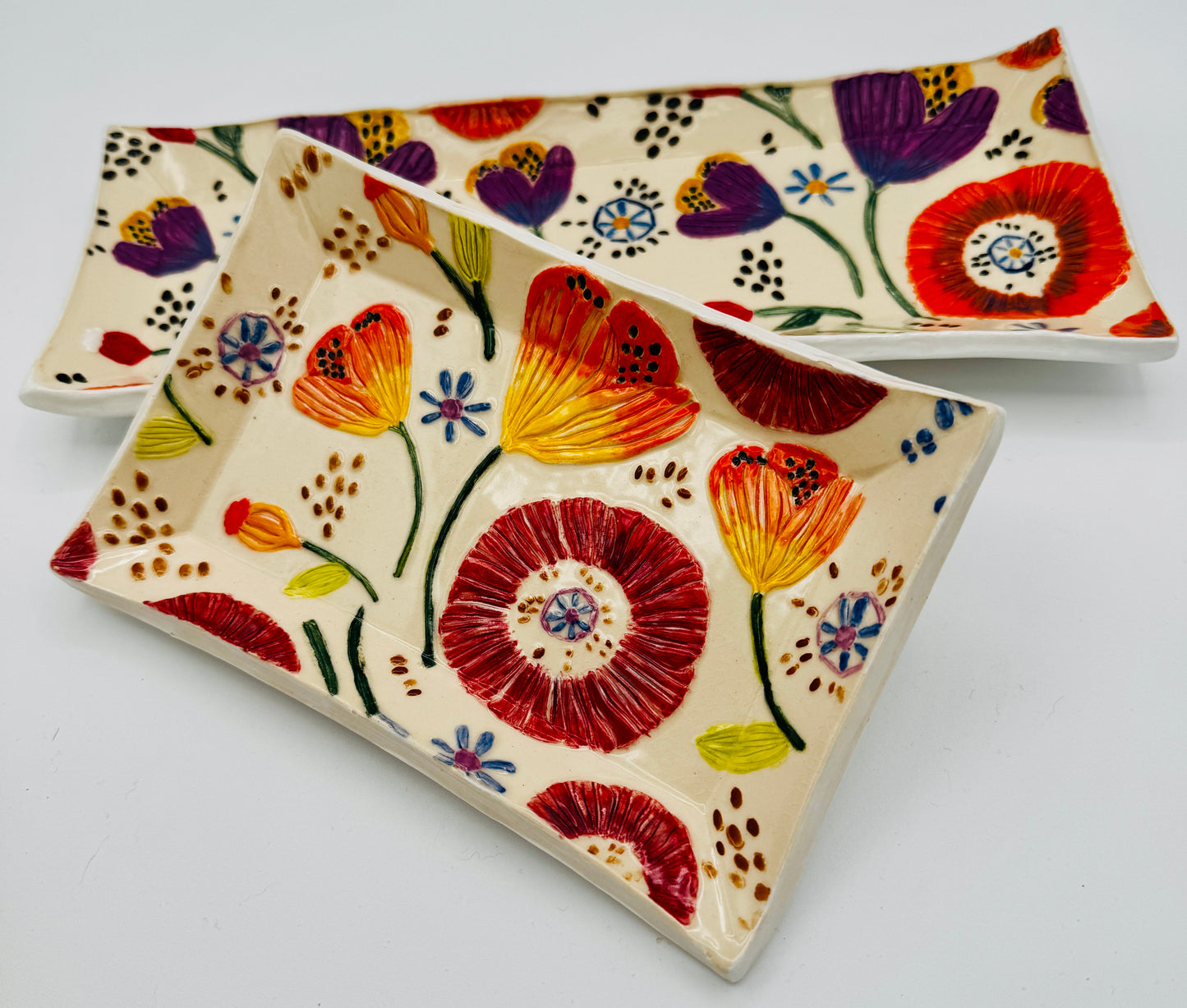 Fire Bloom Diva Platter Set