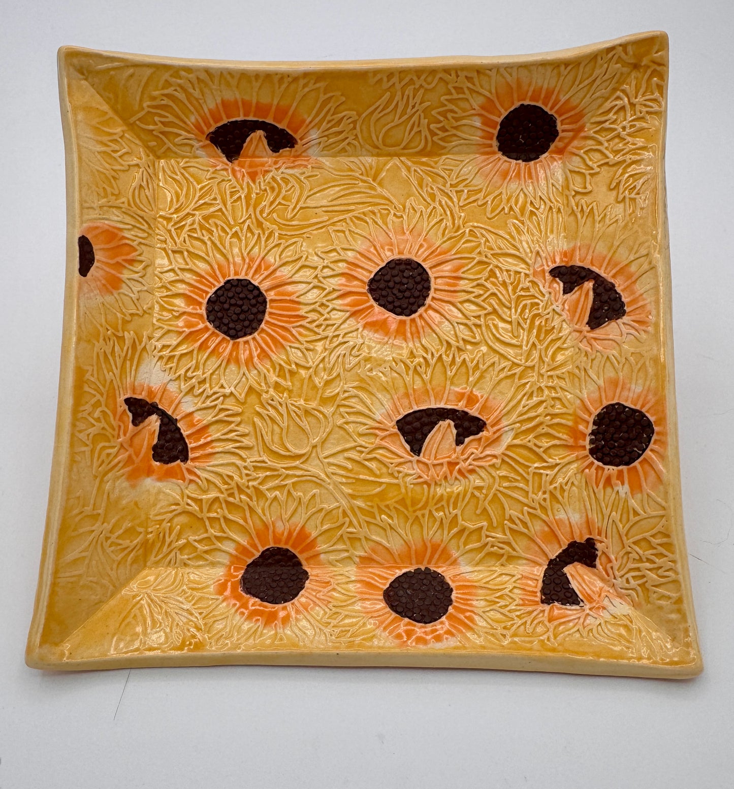Sunflower Platter Set