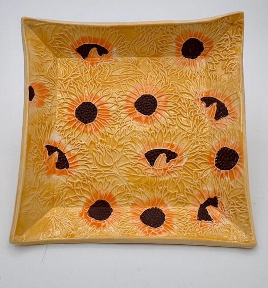 Sunflower Platter Set