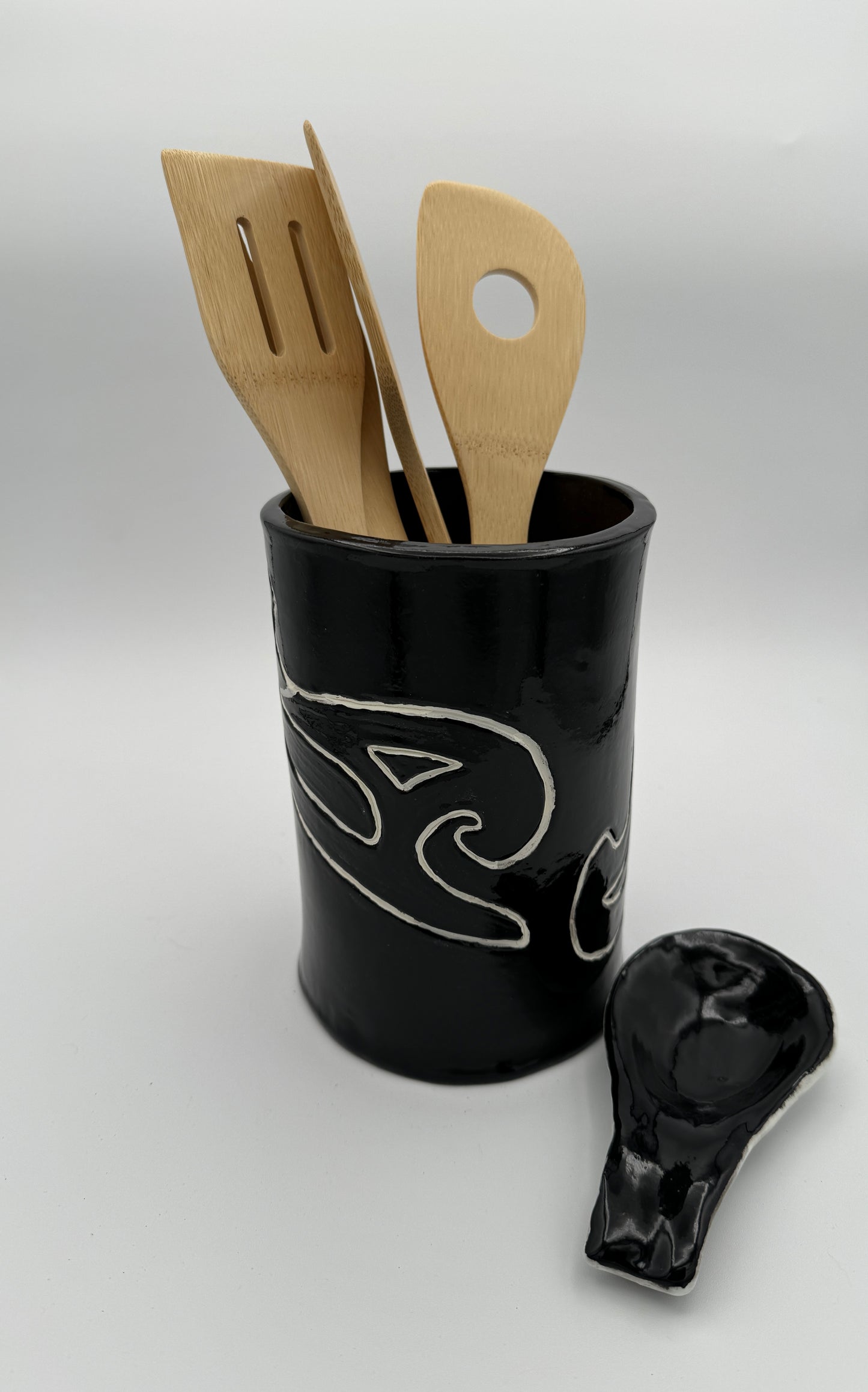 Utensil Holder and Spoon Rest